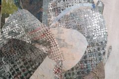 Fresque cathédrale (détail)_collage-acrylique_2021 (12)