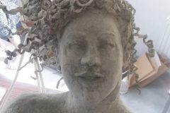 Adam (détail)_papier-mache_2018-3